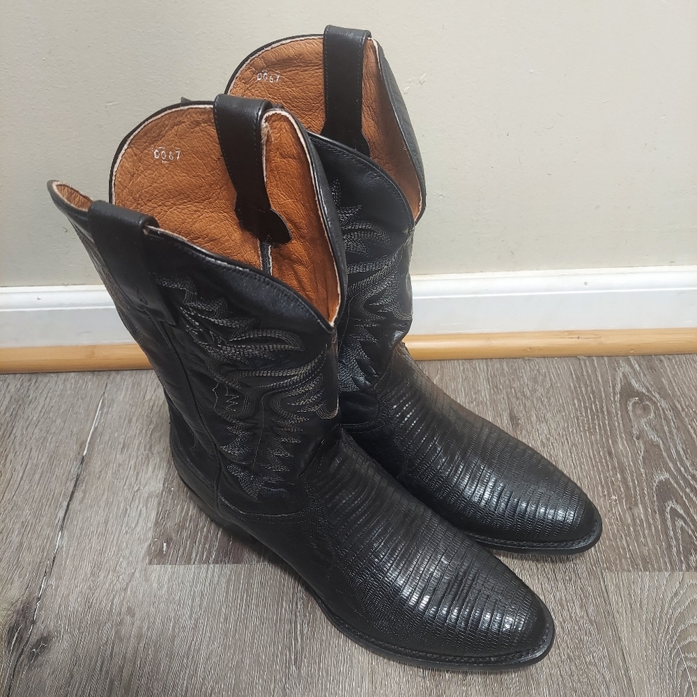 Dan Post Winston Lizard Boots - Size 12d - NWOT